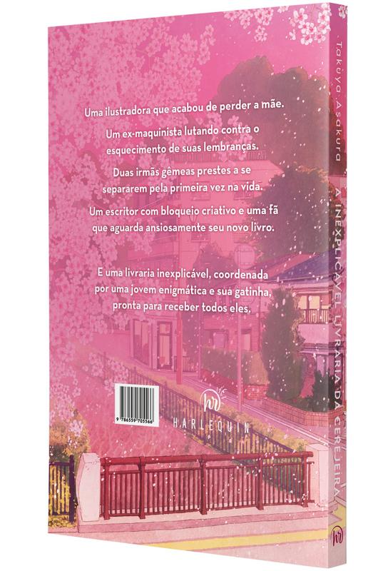 Livro - A inexplicável livraria da cerejeira – Uma ficção de cura